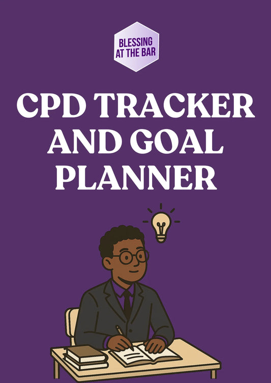 CPD Tracker + Goal Planner (Junior Barristers/Solicitors)