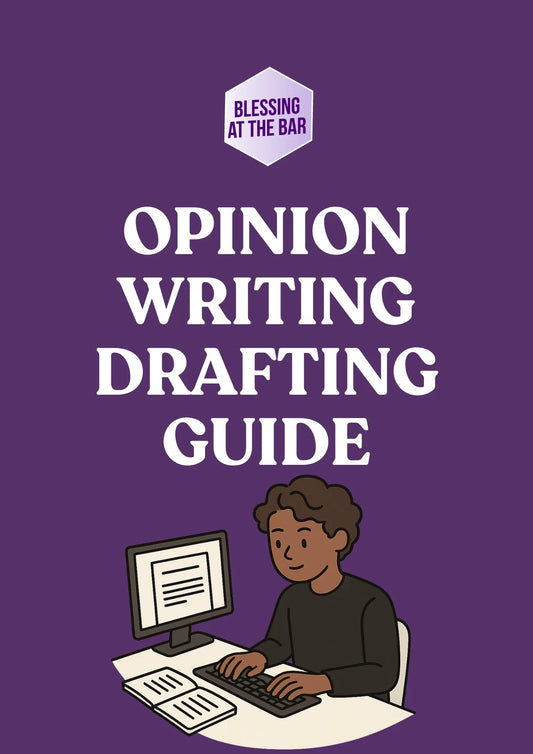 Opinion Writing Drafting Guide